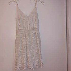 A&F White Dress, WORN ONCE!!